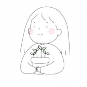卡通女生头像简笔画，女生简单呆萌手绘图片