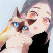 动漫头像女生可爱萌猫，