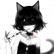 动漫猫系女生头像，二次元猫系小萝莉系列