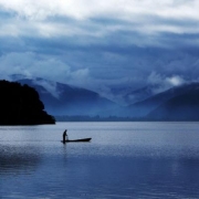泸沽湖风景图片头像，泸沽湖高清风景图片