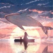 梦幻日落夕阳头像图片，梦幻般的唯美头像