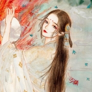 伤感古风思念女生头像图片，意境古风美女头像