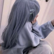2024女头小清新蓝色系，超