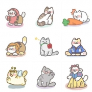 猫咪头像高清可爱，可爱猫咪图片萌萌哒头像