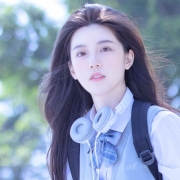 真人头像女风景头像小清